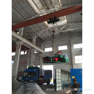 Hydraulic Waste Scrap Metal Chips Baler Machine